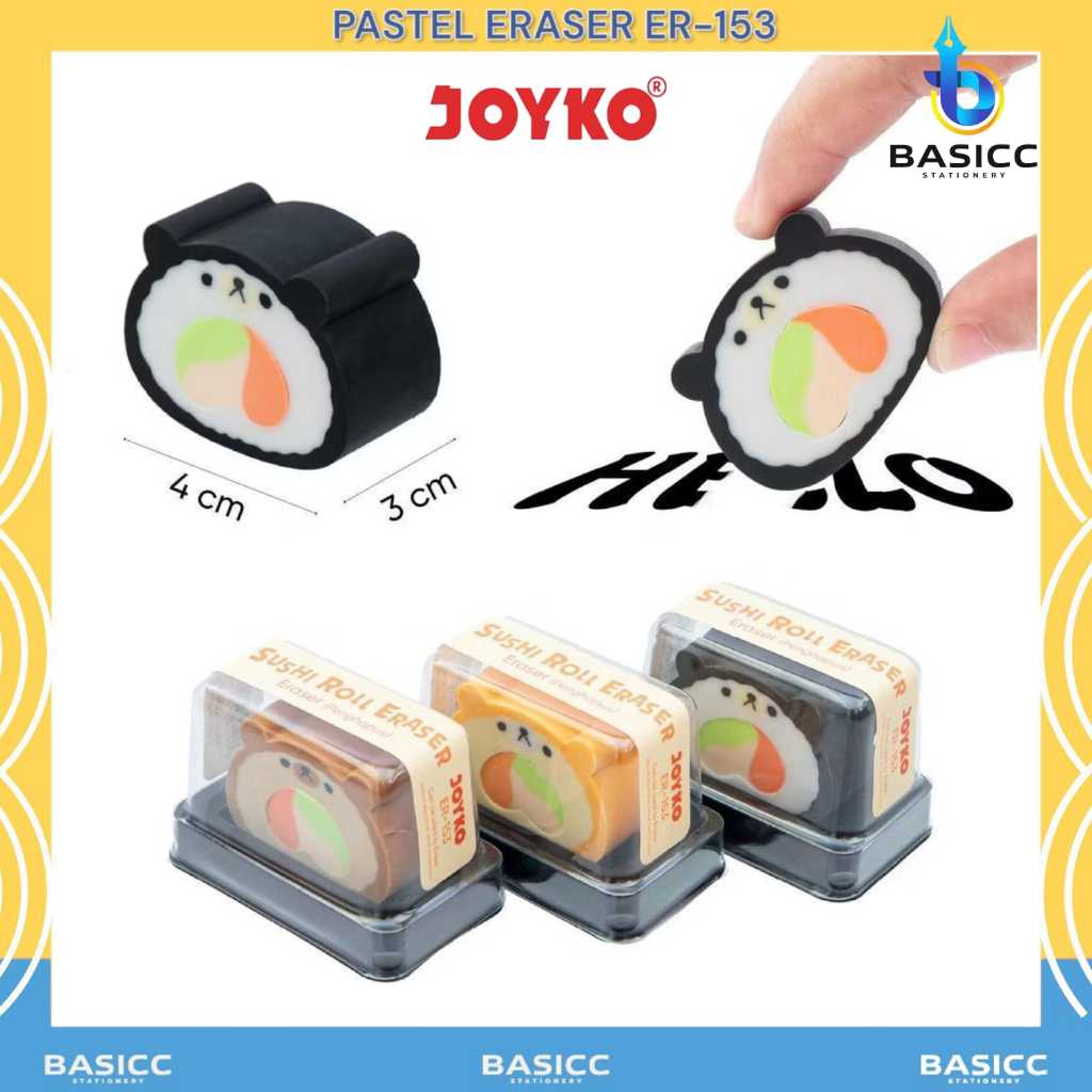 

Joyko Penghapus Shusi Roll Eraser ER-153
