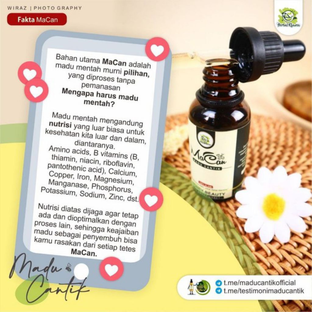 

madu cantik herbal khanza