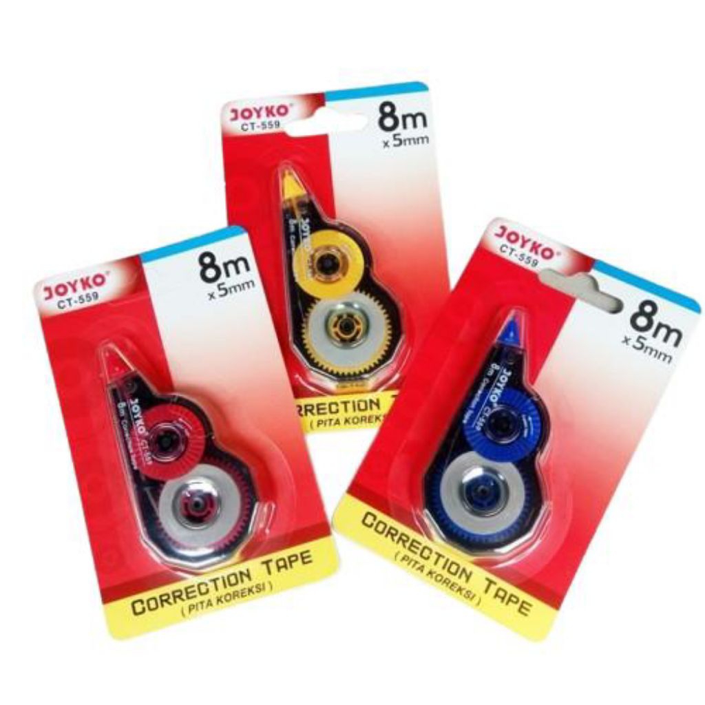 

Correction / Pita koreksi Joyko CT-559 (8M)