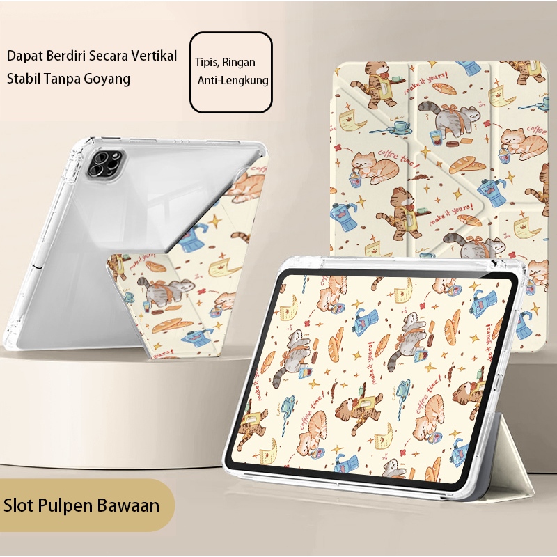 Cute Kitten Pattern Tablet Case for Huawei MatePad Air 11.5" MatePad 11.5"S/11.5" 23/24/ SE11"MatePa