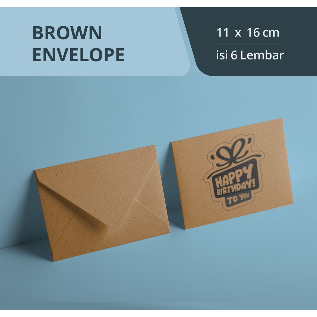 

AMPLOP HBD UNDANGAN HAPPY BIRTHDAY A6 AMPLOP AESTHETIC ULANG TAHUN ULTAH /AMPLOP VINTAGE /KRAF /AMPLOP KONDANGAN