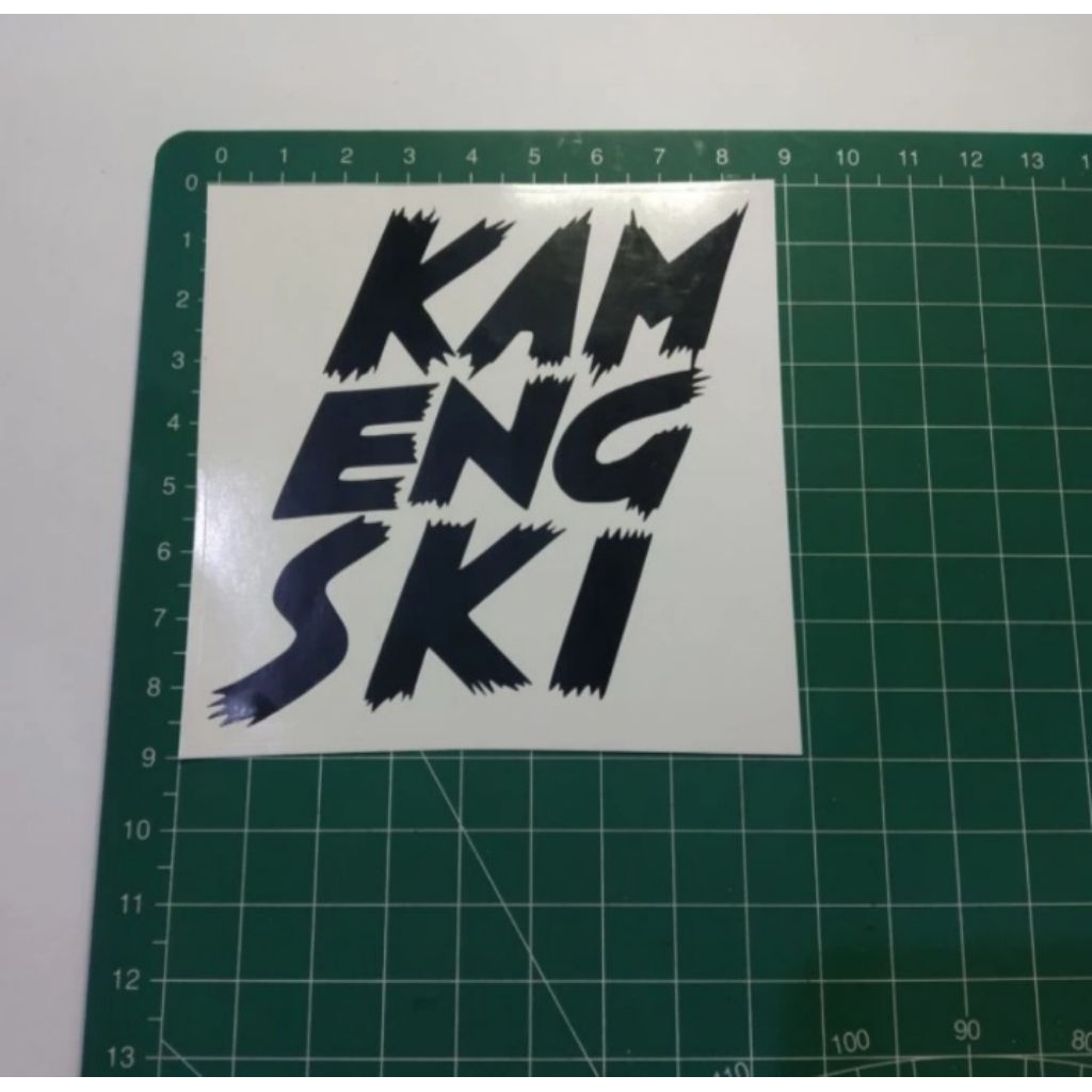 

stiker cutting kamengski
