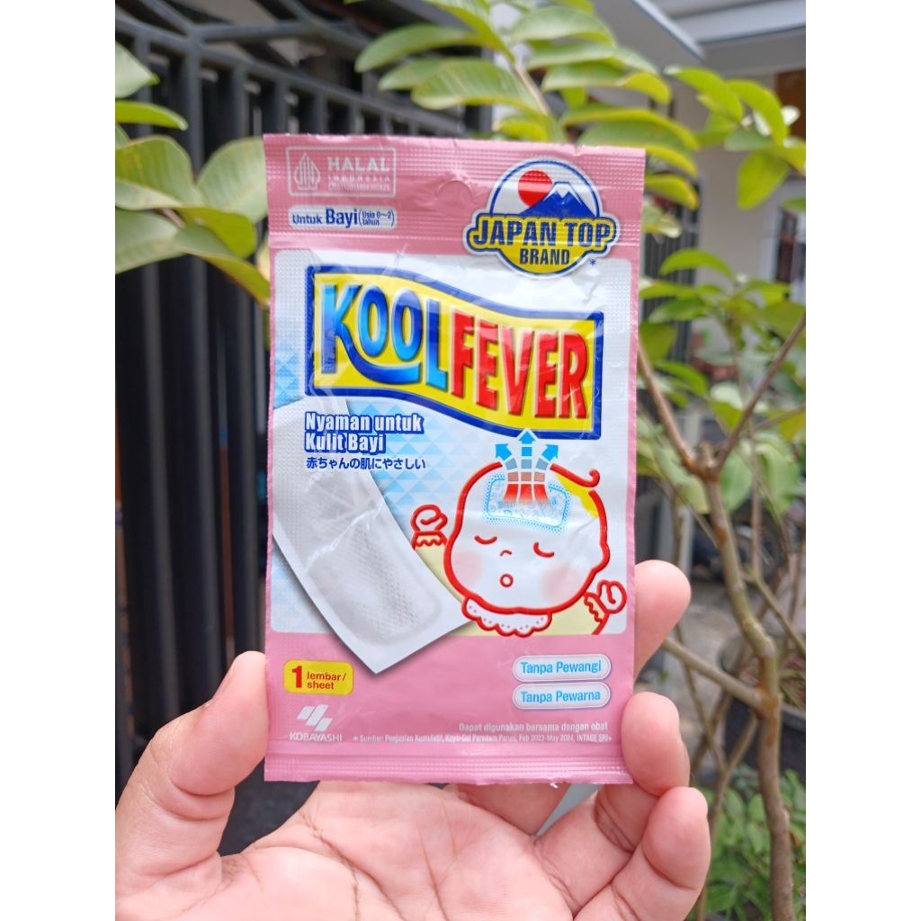 Kool Fever Plester Kompres Demam Bayi Penurun Panas