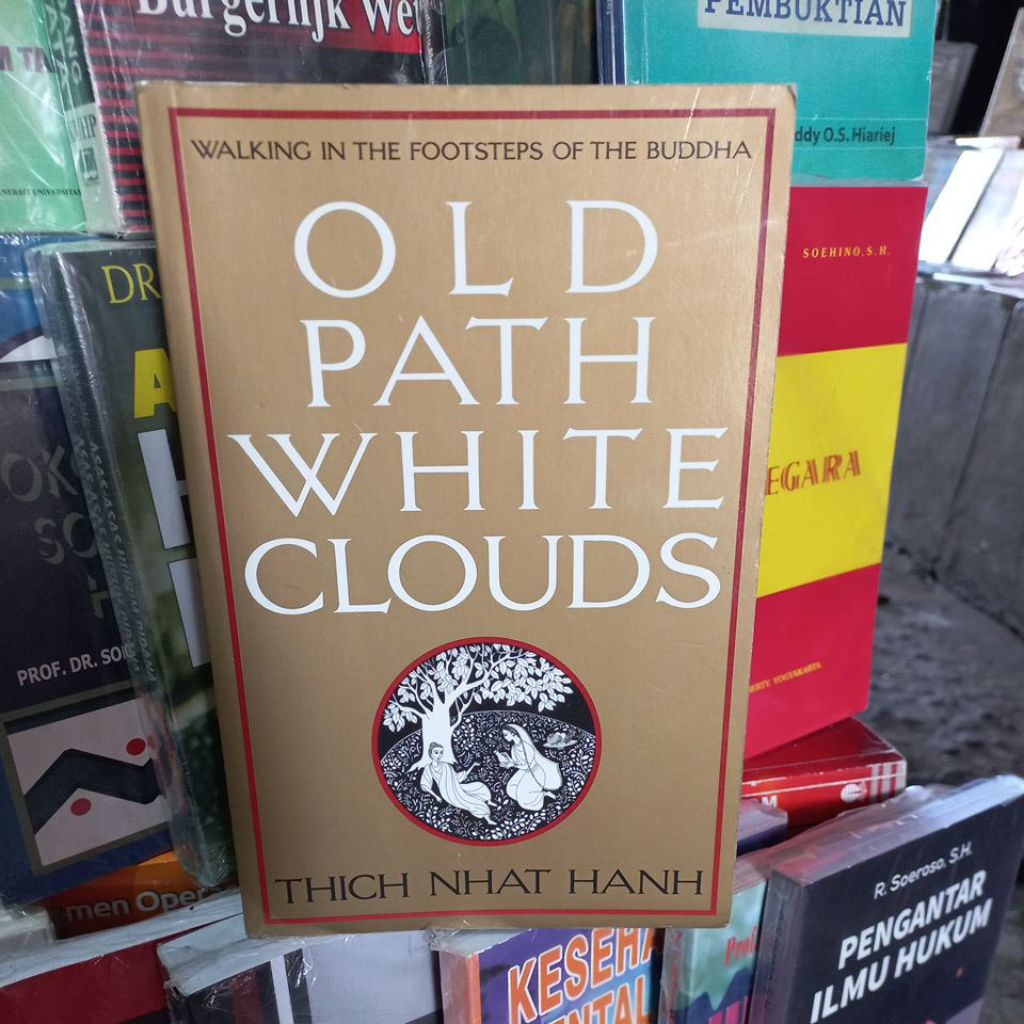 WALKING IN THE FOOTSTEPS OF THE BUDDHA OLD PATH WHITE CLOUDS THICH NHAT HANH Buku ORIGINAL