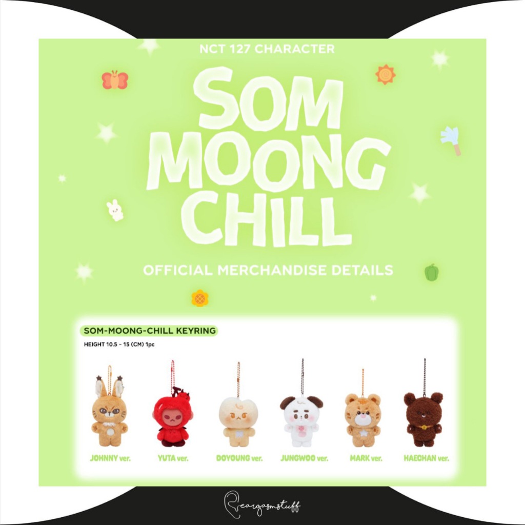 NCT 127 / NCT127 SOM MOONG CHILL OFFICIAL MERCHANDISE / MERCH / MD