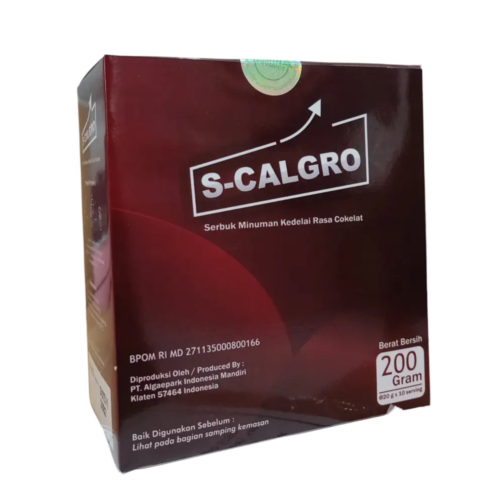 

S-CALGRO Serbuk Minuman Kedelai Rasa Coklat