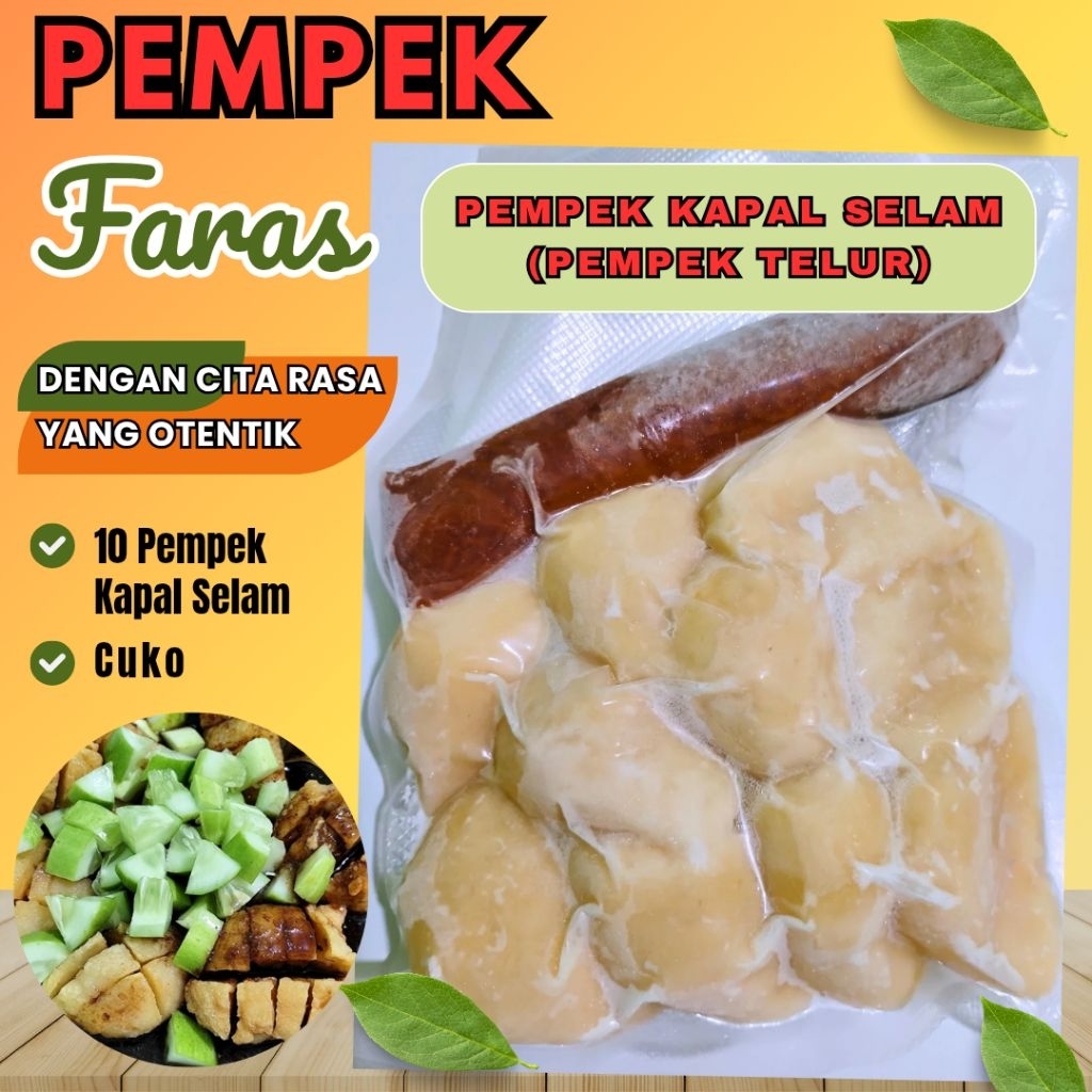 

PEMPEK KAPAL SELAM 10 PCS