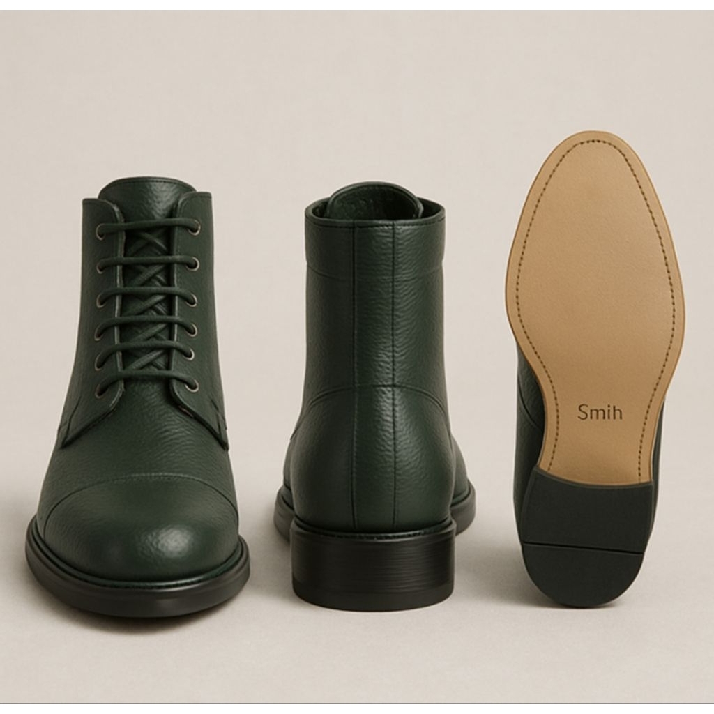 SEPATU KULIT TINGGI PRIA