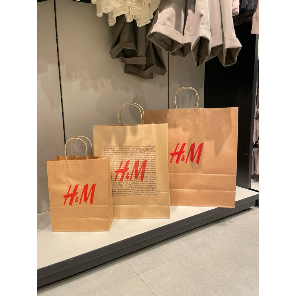 

Kantong Belanja H&M HNM HM Original Store S M L