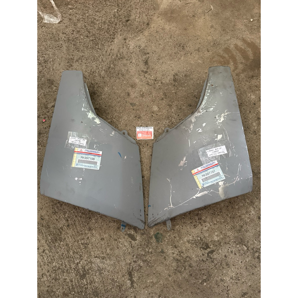 Panel Plat Besi Pipi Canter Original Mitsubishi 100% MK997197 MK997198