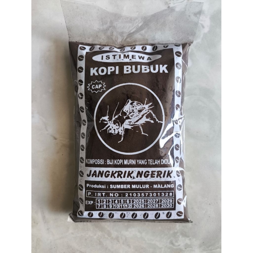 

Kopi Bubuk Jangkrik Ngerik 200 Gram
