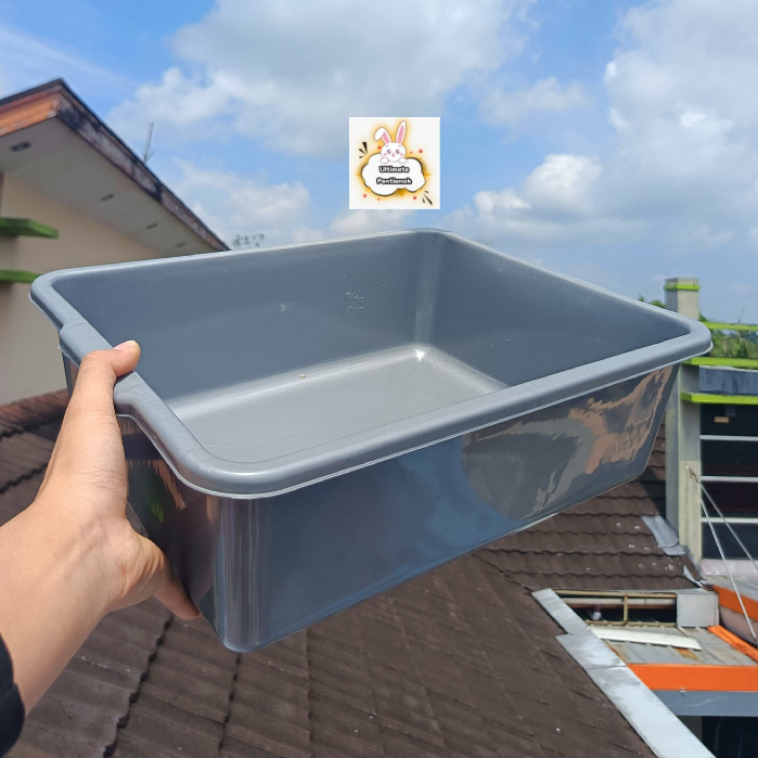 Baskom Segi Plastik Serbaguna / Bak Segi 2103 METALIK / Bak Pasir SAP Ok