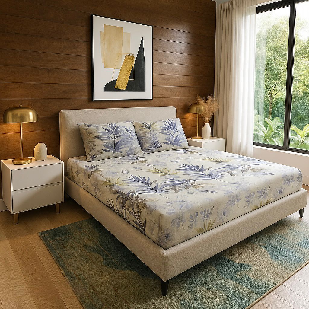 King Rabbit Bamboo Collagen Sprei & Sarung Bantal Guling - Luxury Collection