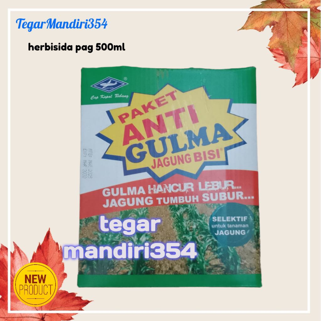 Herbisida pag 500ml paket anti gulma 500ml