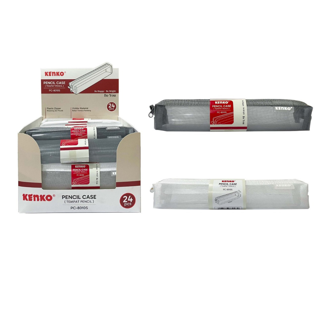 

Tempat Pensil Jaring Kenko 20.5 x 4 x 3.5cm Kenko PC-8010S - Alat Tulis Senang