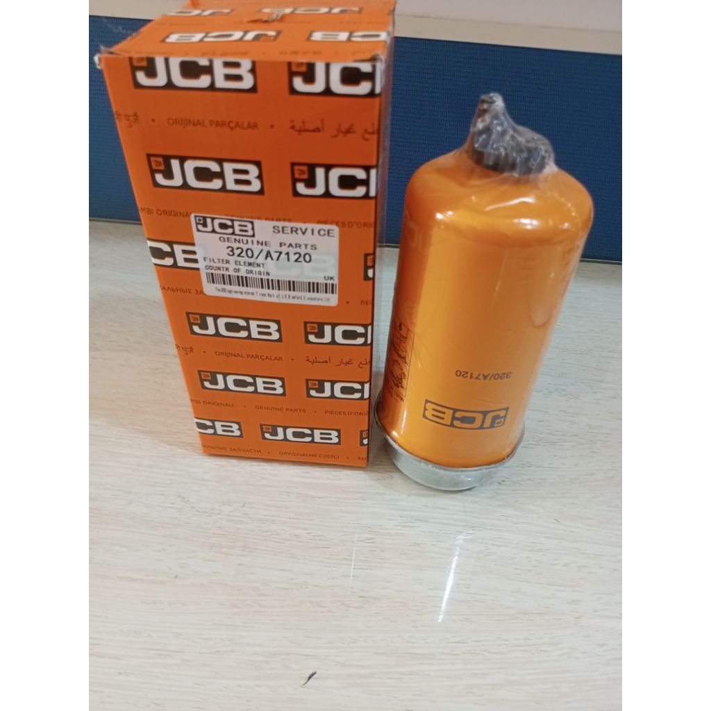 Filter bahan bakar 320/A7120 320A7120 320/A7128 320A7128 untuk JCB