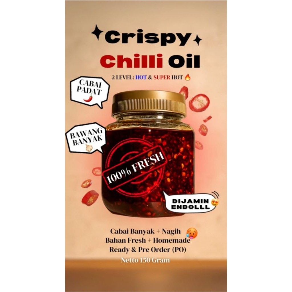 

Chili Oil homemade fresh