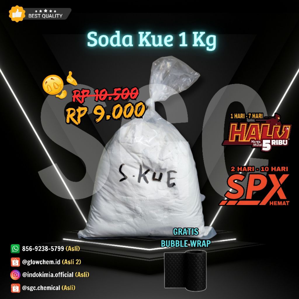 

Baking Soda | Soda Kue 1 Kg (Original)