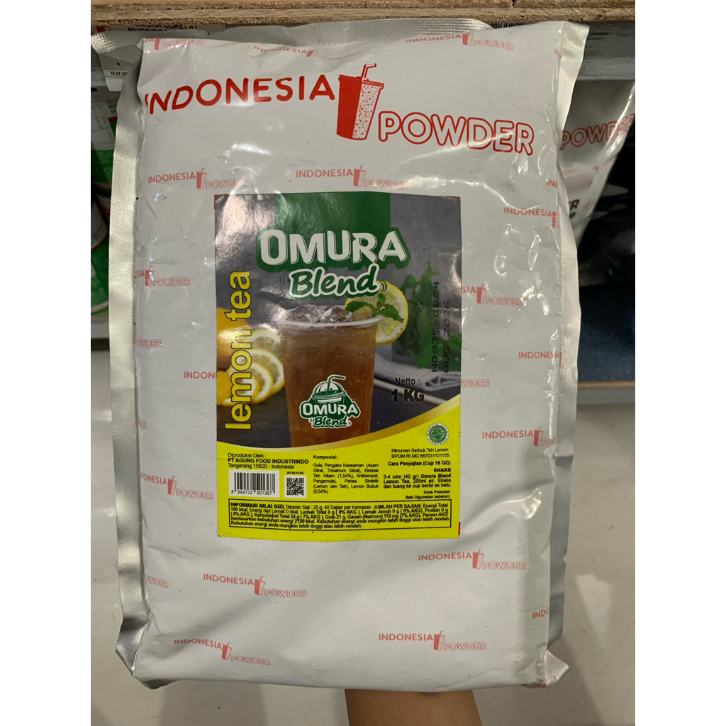 

omura lemon tea 1kg