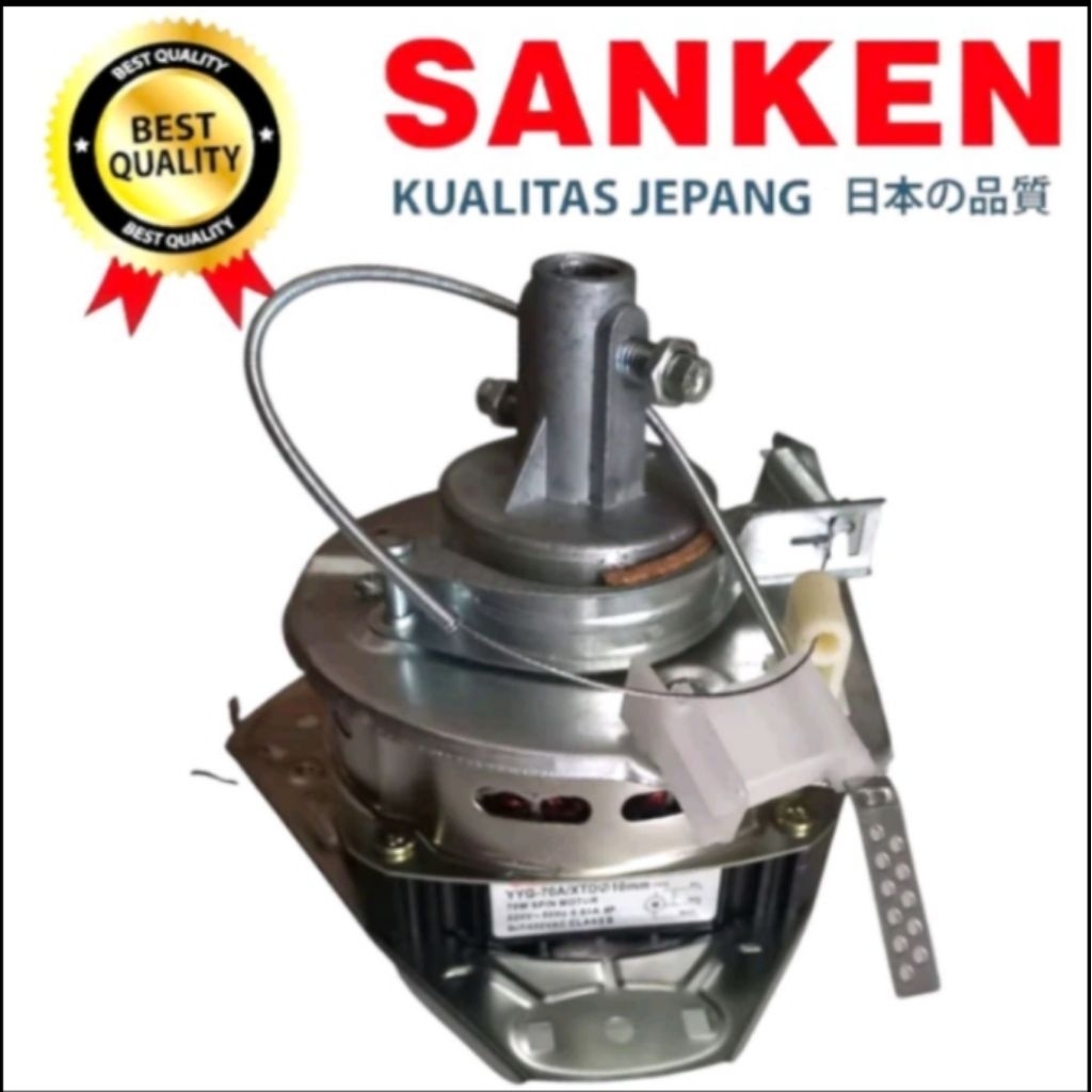 DINAMO SPIN PENGERING MESIN CUCI 2 TABUNG SANKEN TW-899 MESIN CUCI SANKEN 2 TABUNG