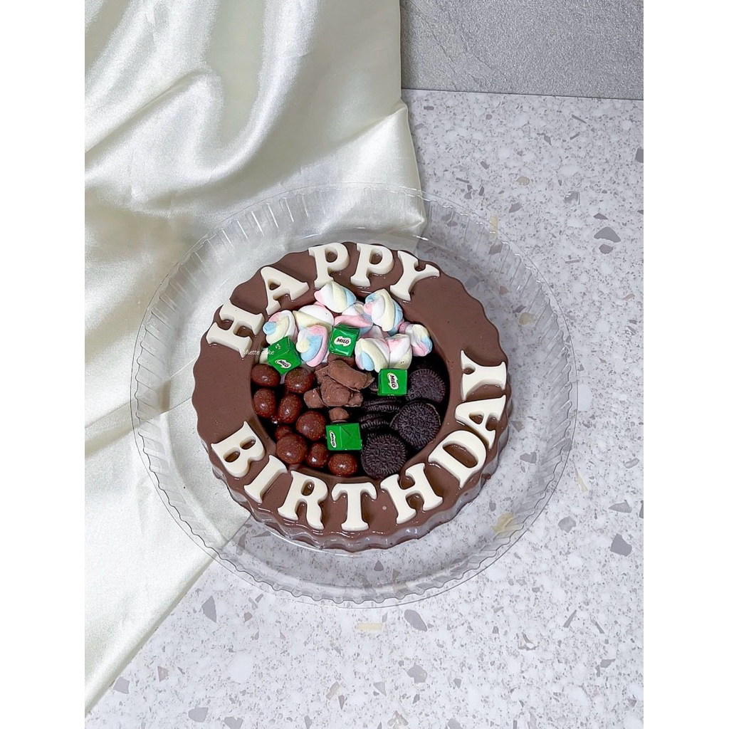 

PO Miette Cake Puding Happy Birthday