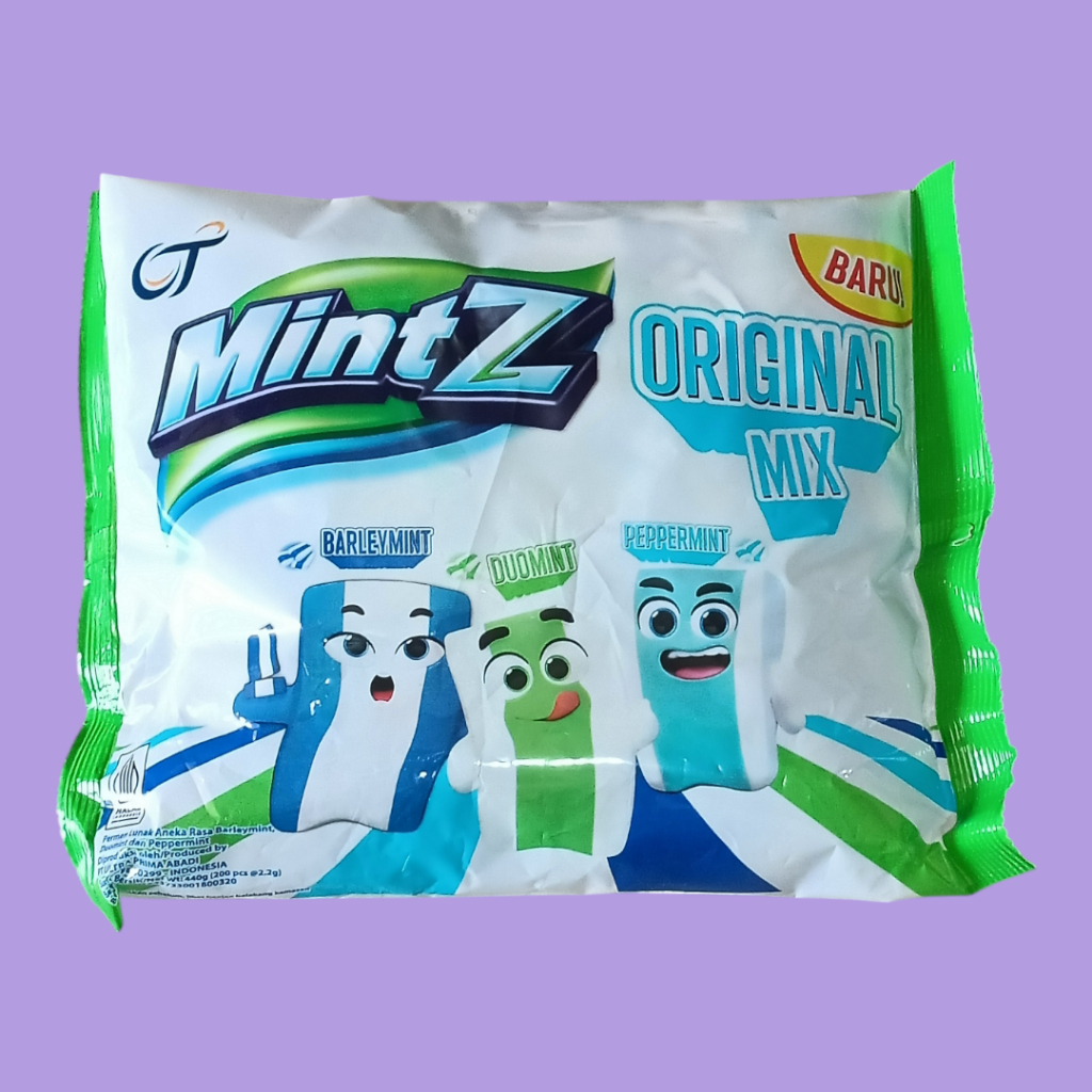

MintZ Candy Mix Duo Mint & Pepper Mint Sak Besar [200 pcs/sak]
