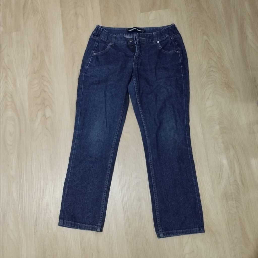 Giordano Blues Women's Side Elastic Jeans