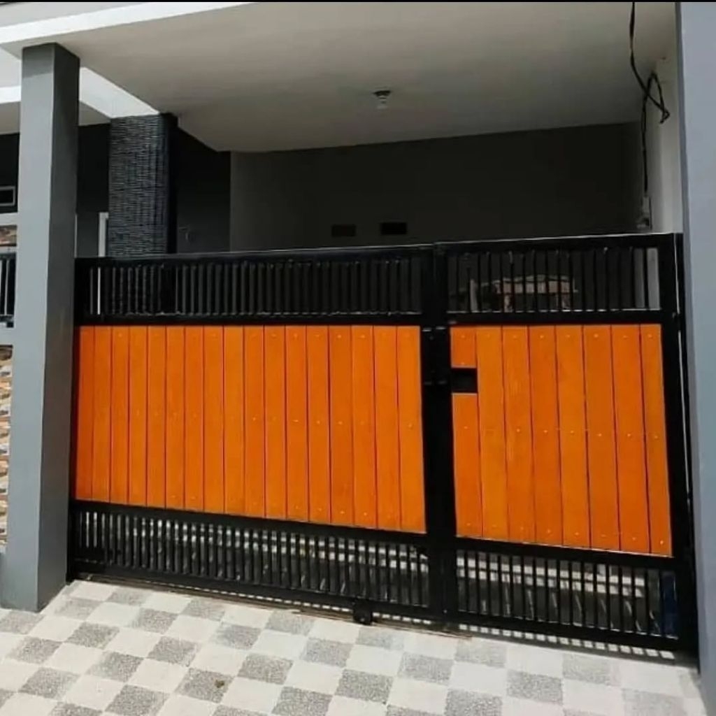 pagar rumah/pagar dorong minimalis