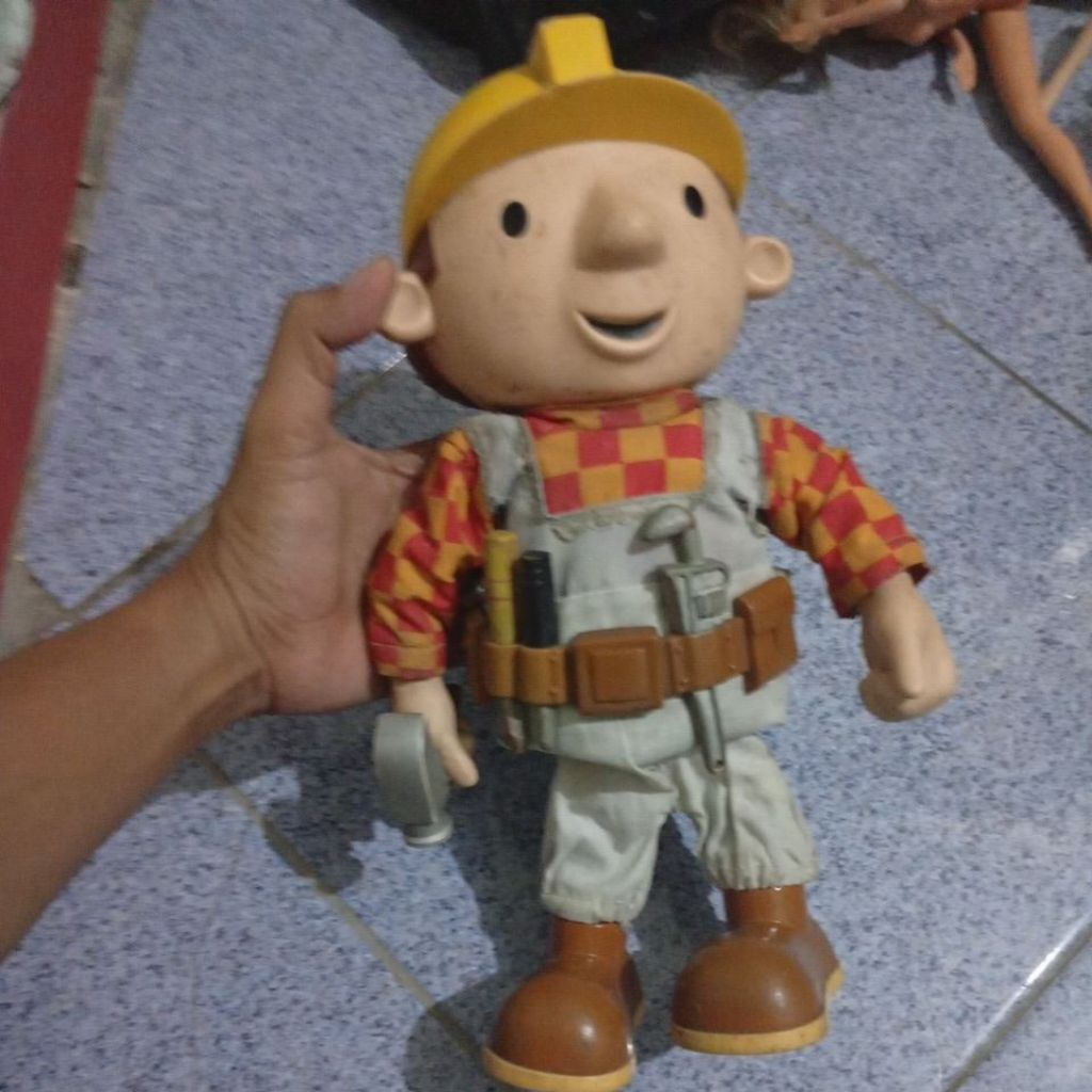 Figure Bob The Builder Dancing Bob 35cm Learning Curve rare