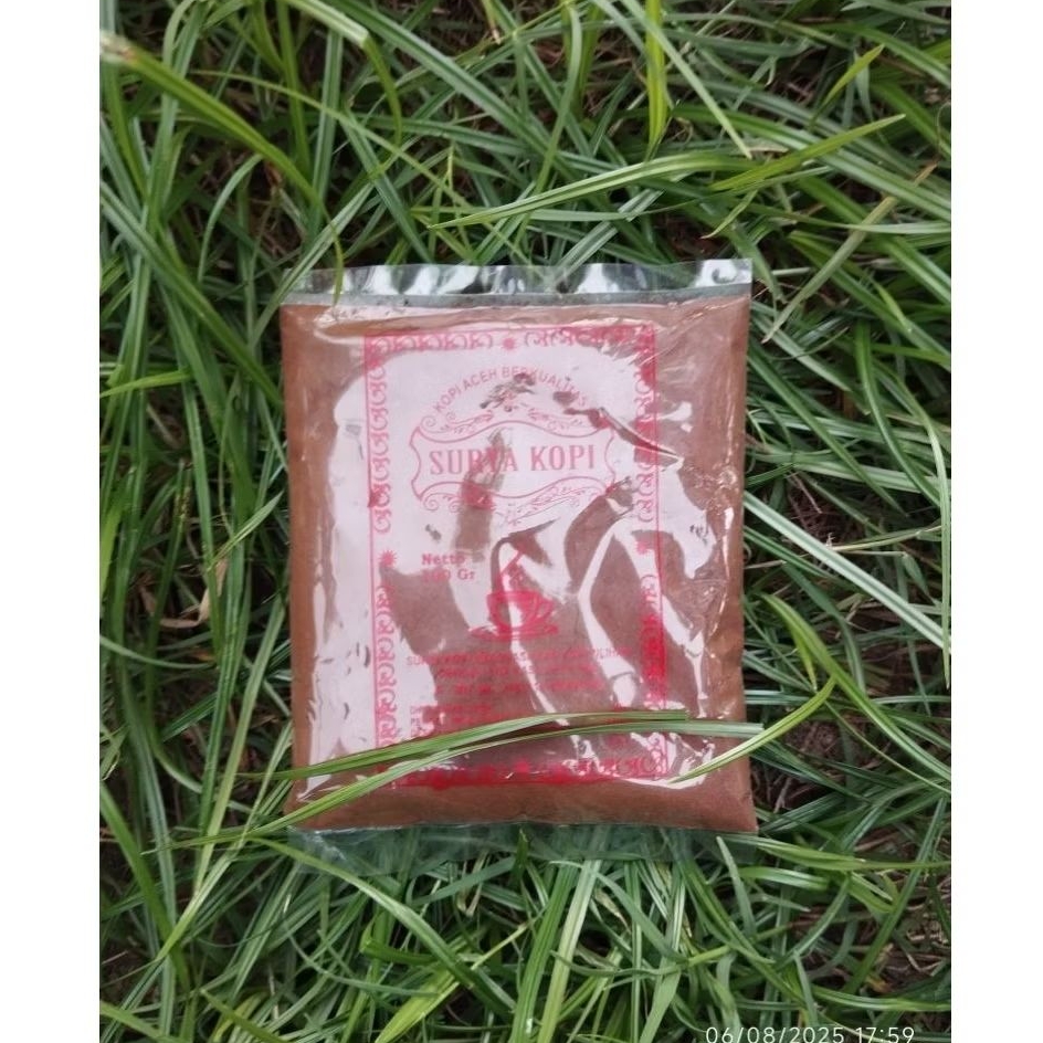 

Bubuk Kopi Halus Murni Merk Surya