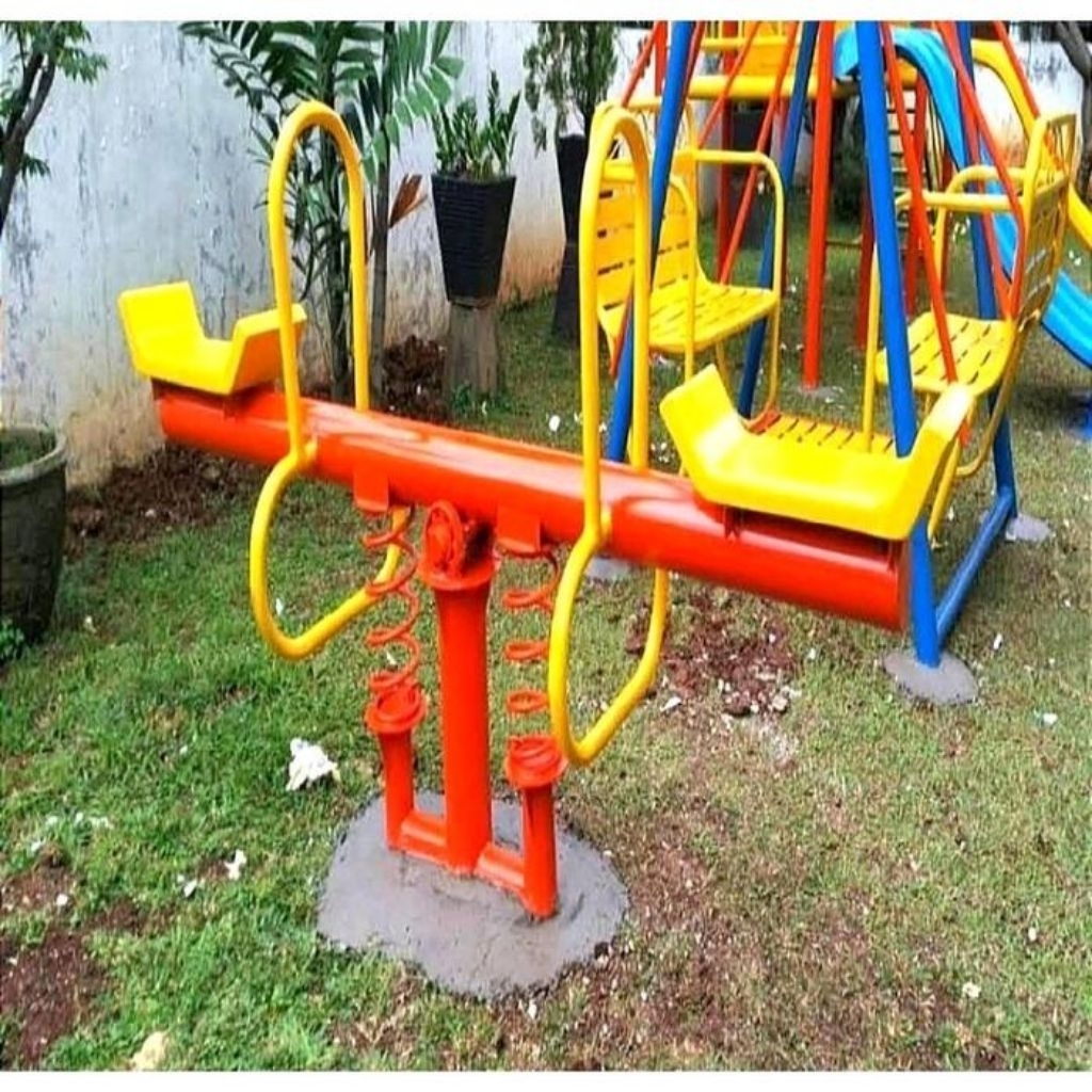 Jungkat Jungkit Anak Tk Besi Model 4