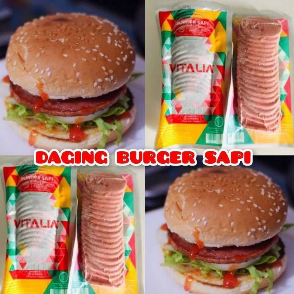 

Daging Burger Vitalia Mini / Beef Burger
