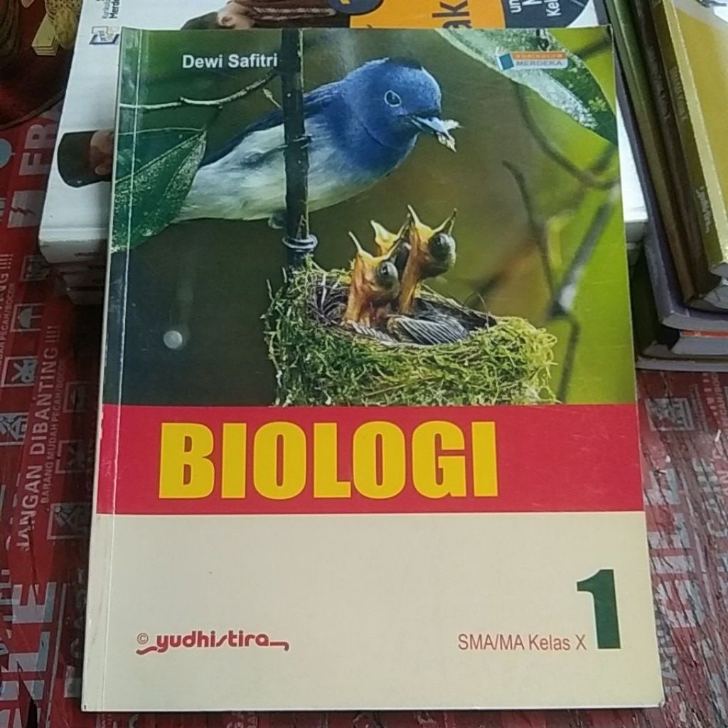 Buku biologi kumer/kurikulum merdeka SMA kls 1-10/X yudistira