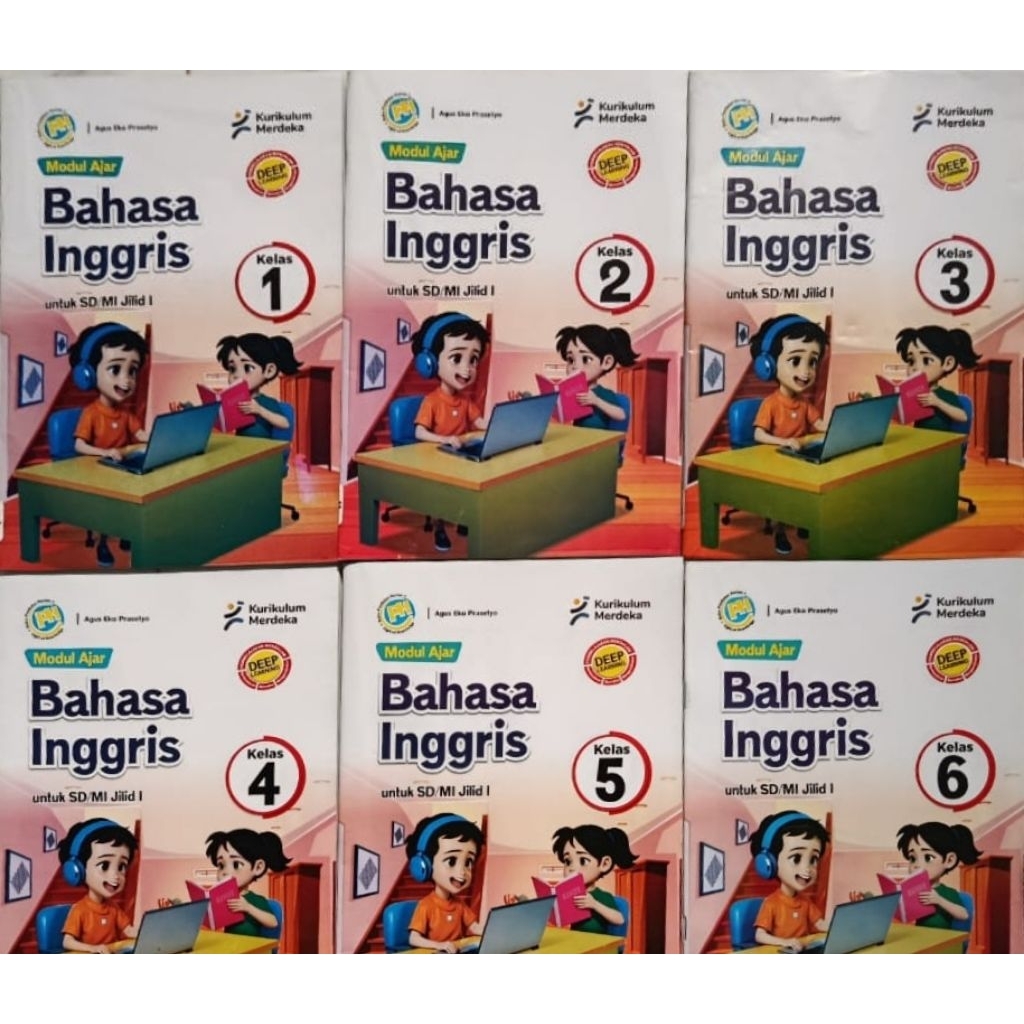 Lks Pustaka Persada Bahasa Inggris SD Kelas 1,2,3,5,6 Semester 1