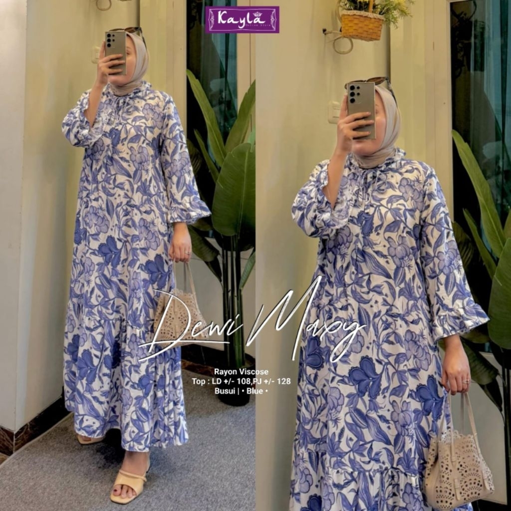 Kayla - Dewi Maxy Wanita • Rayon Viscose Busui