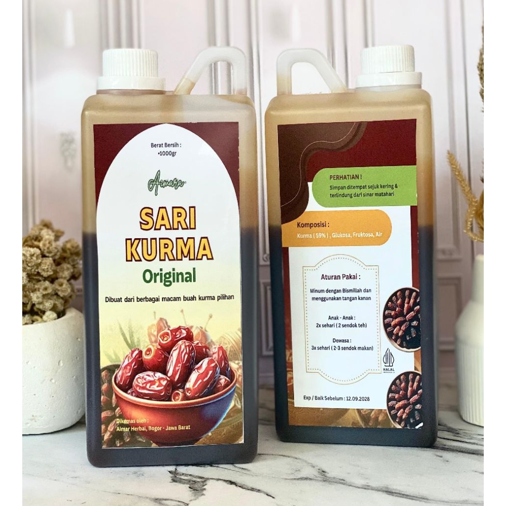 

Sari Kurma Aimara Original 1 Kg / Aimara Sari Kurma Asli Original