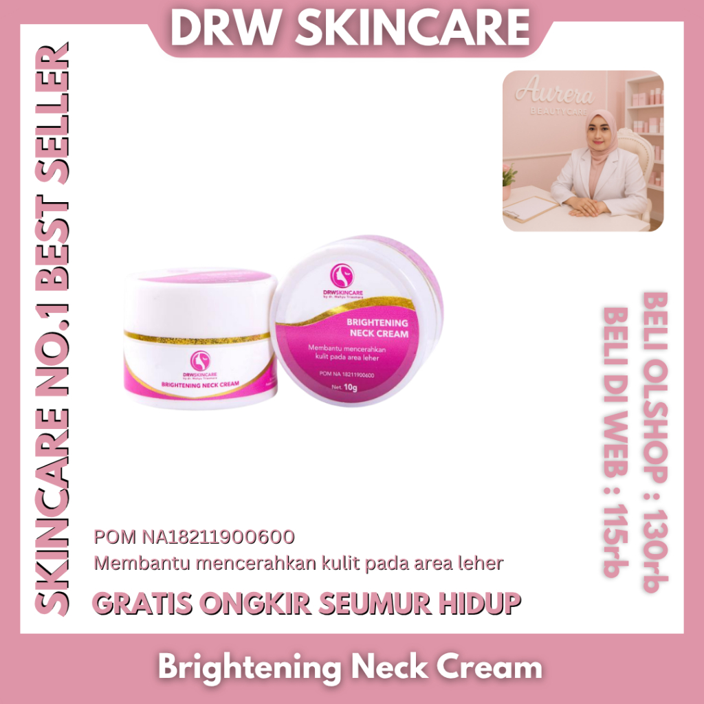 Brightening Neck Cream DRW Skincare