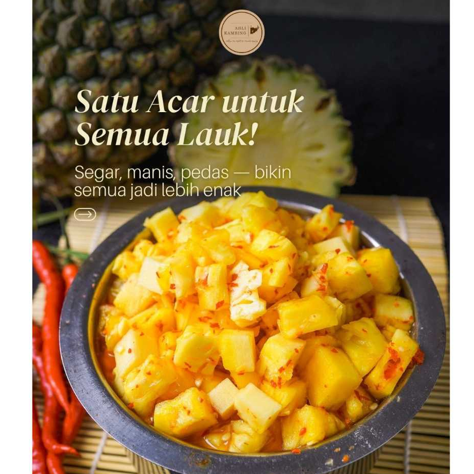 

extra acar nanas cup