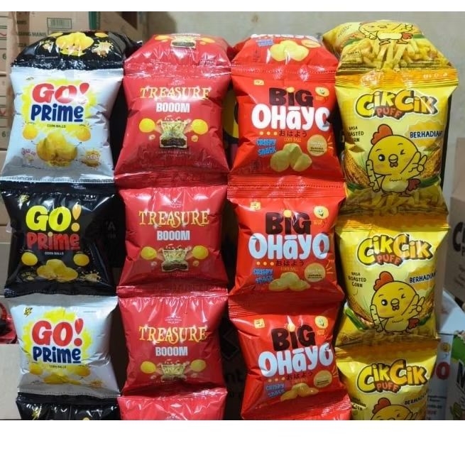 

SNACK BERHADIAH OHAYO / GO PRIME / CIKCIK / TREASURE