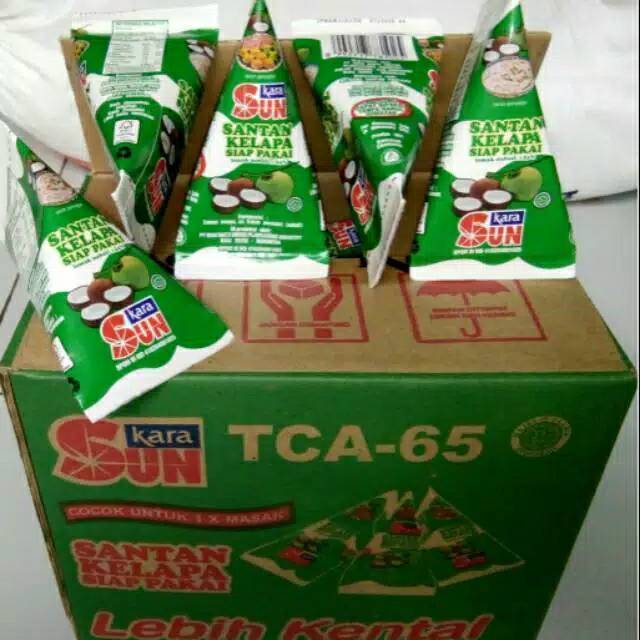 SANTAN KARA SUN 65ML RASA ENAK || PER DUS 36PCS
