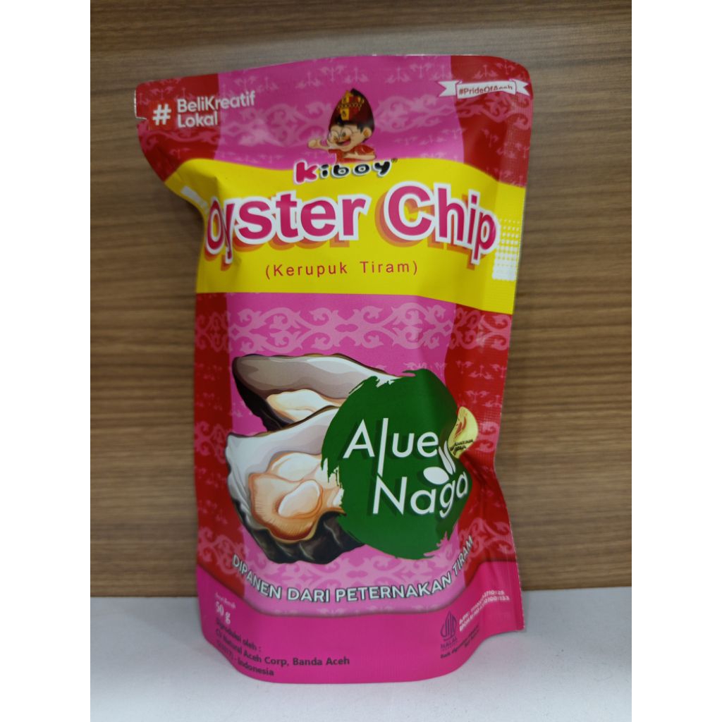 

cemilan khas aceh, kerupuk tiram