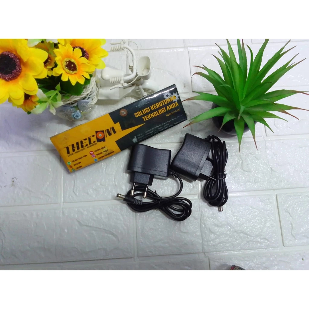 PROMO ADAPTOR ROUTER 9V 0,6A/0,85A ADAPTOR, BARANG BARU BUKAN BEKAS
