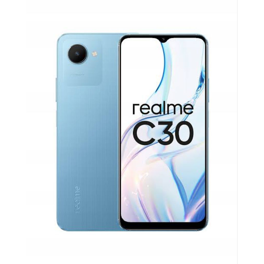 Hp Second Realme C30 2/32 Gb No Minus Murah original Siap pakai ( hp+charger )