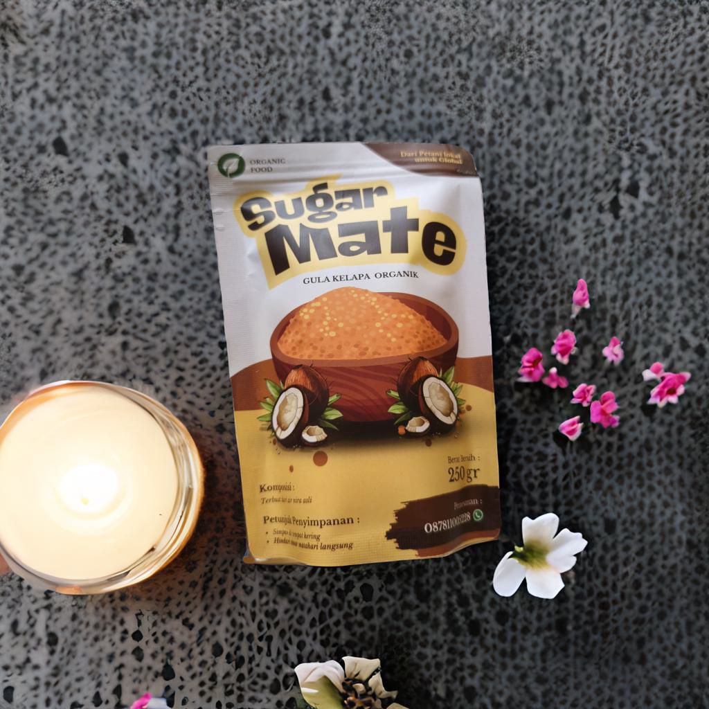 

Sugar Mate Gula kelapa organik 100% asli/Real brown sugar