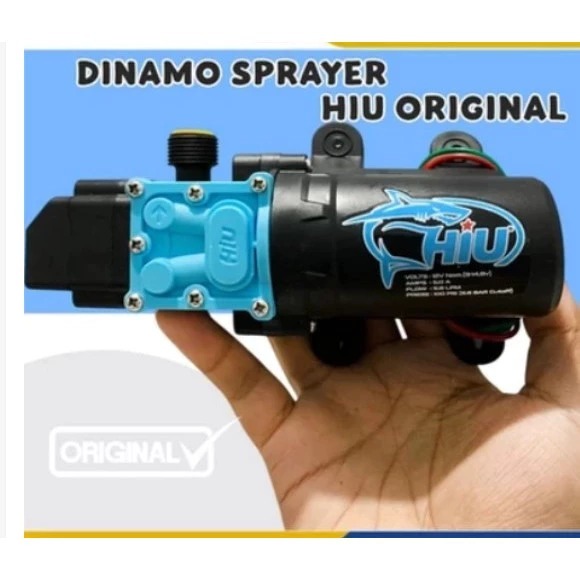 Pompa Dc 12v Hiu 6.5 Bar 5Lpm / Dinamo Pompa Sprayer HIU