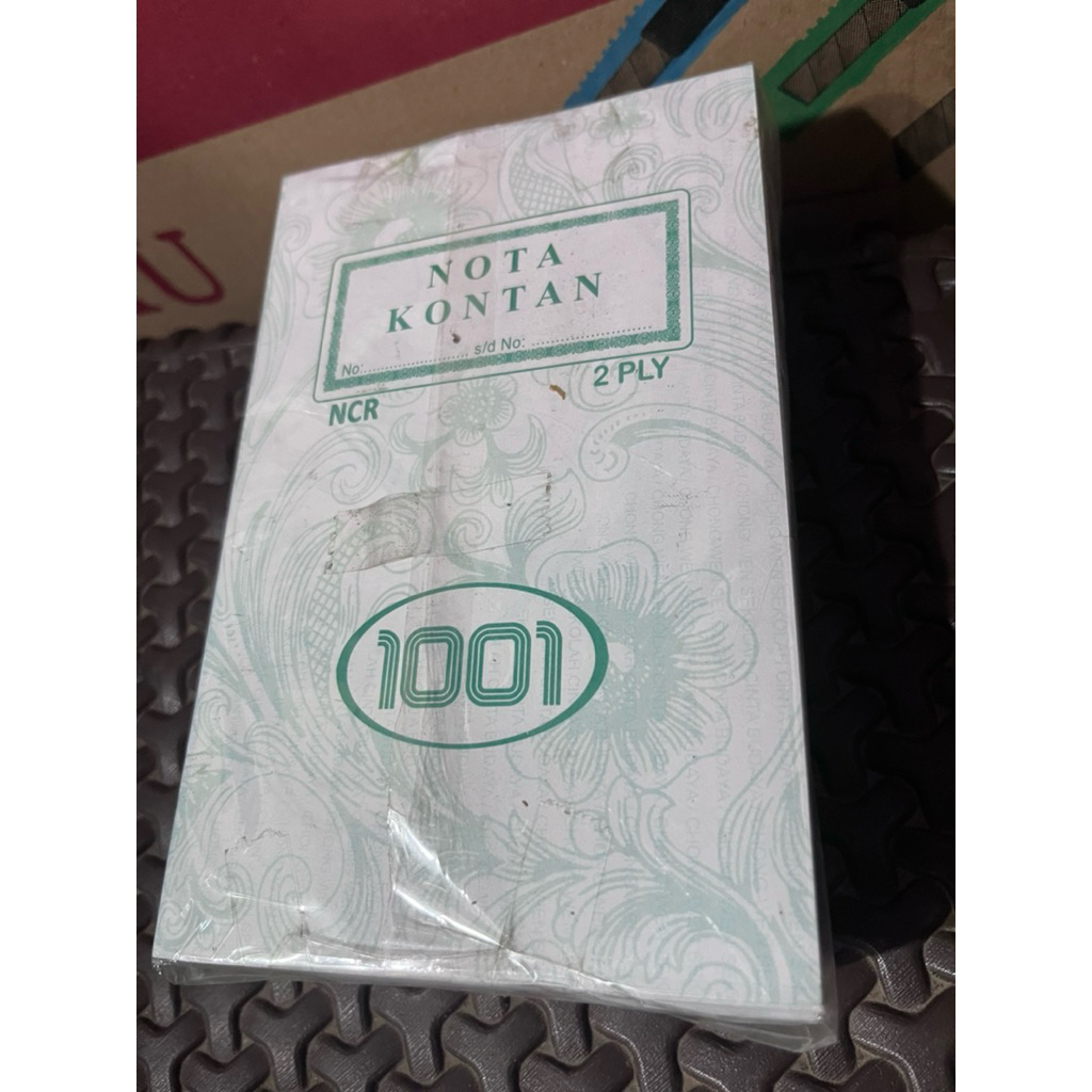 

1 Pack Isi 12 pcs Bon-Faktur - Nota Kontan 2 Ply