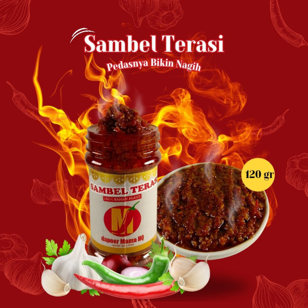 

dapoer Mama HQ ~ Sambal Terasi 120 gr
