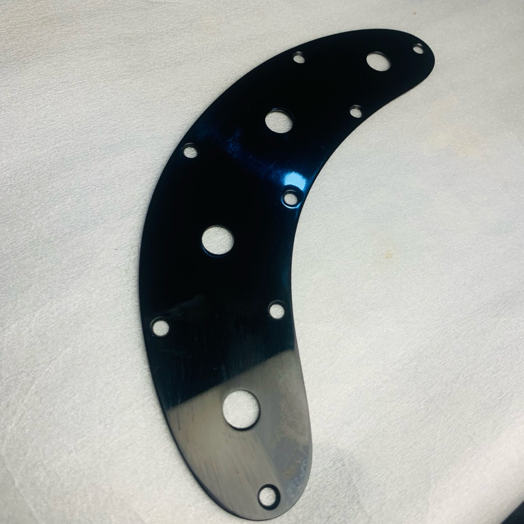 control plate bass sterling musicman original warna hitam