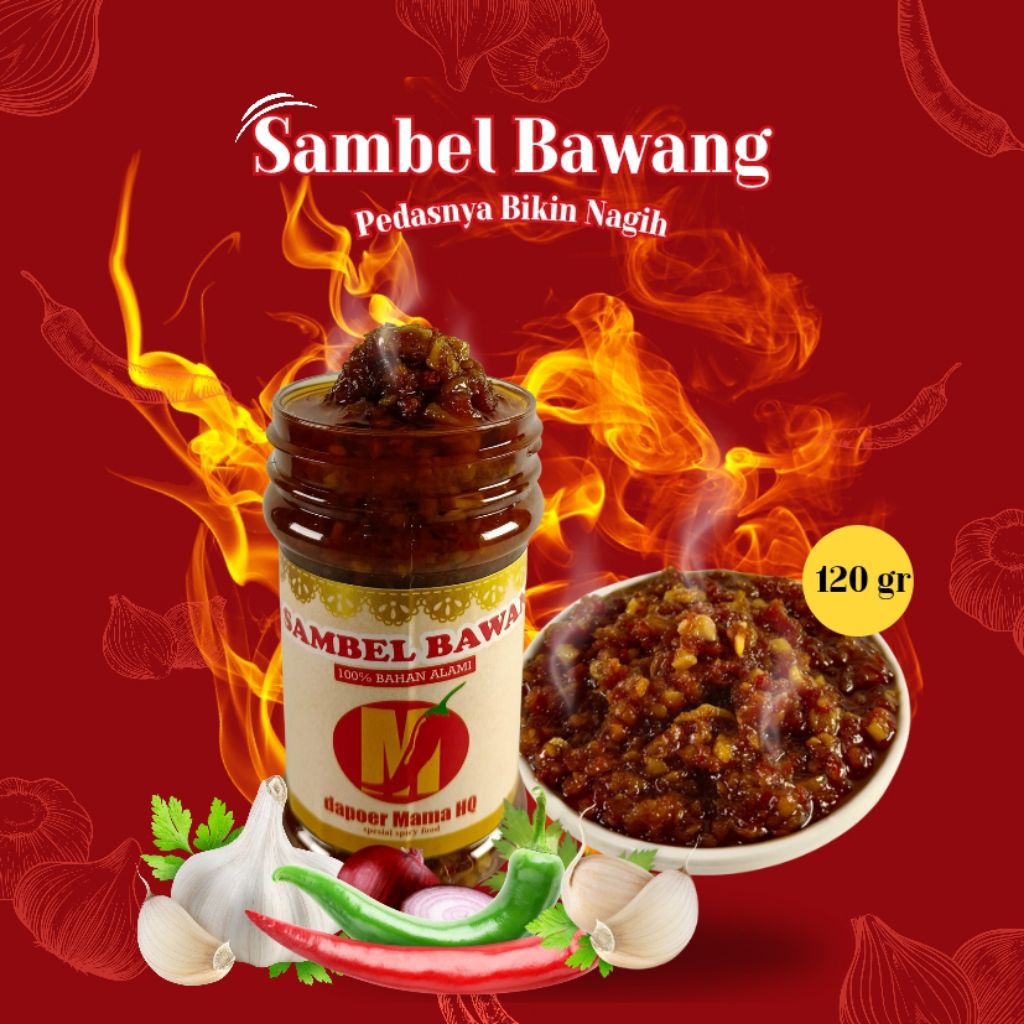 

dapoer Mama HQ ~ Sambal Bawang 120 gr