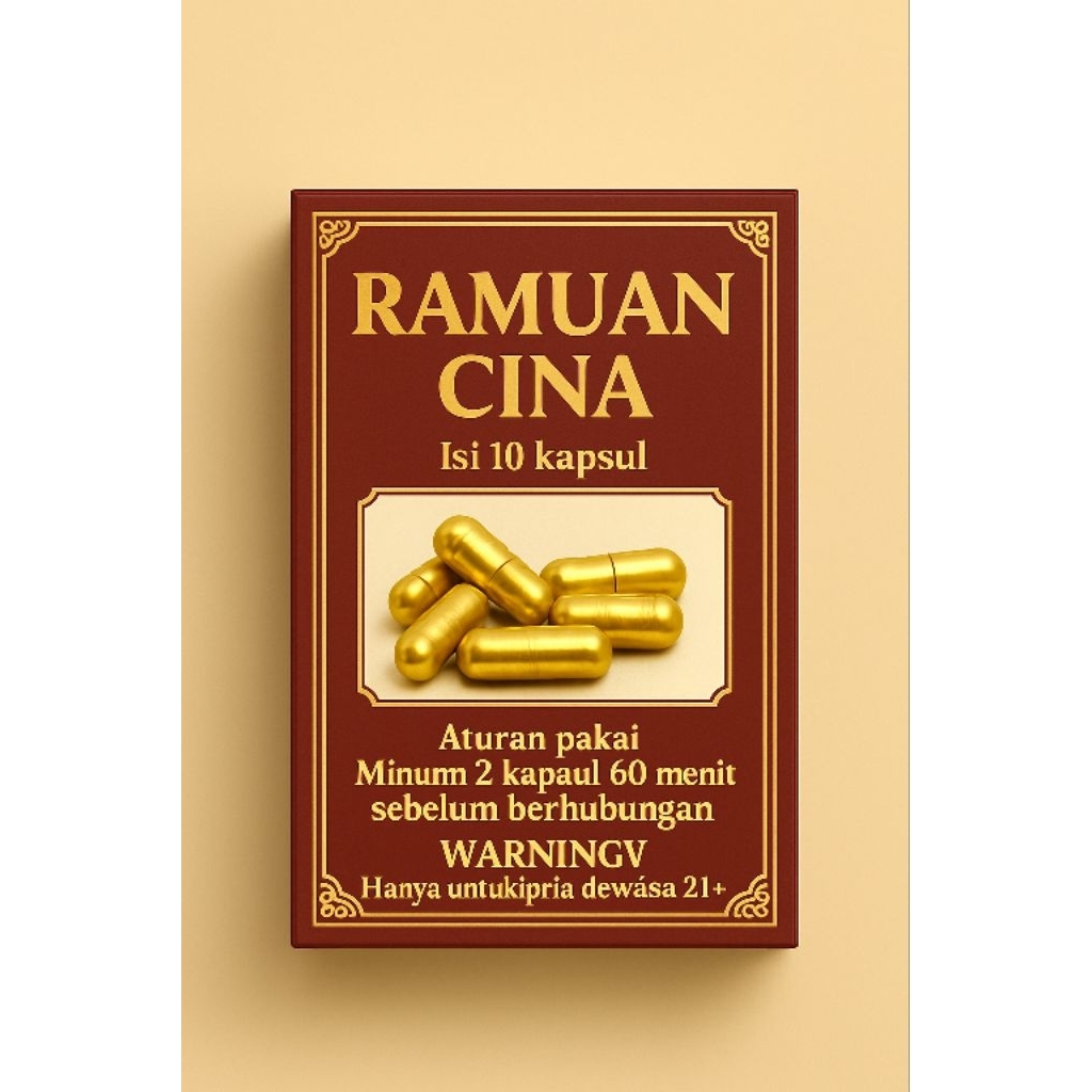 herbal ramuan cina isi 10 obat kuat dan tahan lama